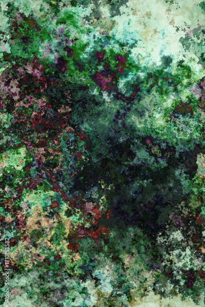 Fototapeta Green and Black Seamless high-resolution stone texture with marble, granite, quartz, and tile patterns. Ideal for architecture, flooring, walls, countertops, interiors, and 3D design.