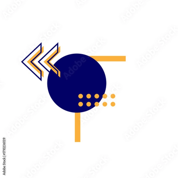 Fototapeta Abstract Geometric Shape