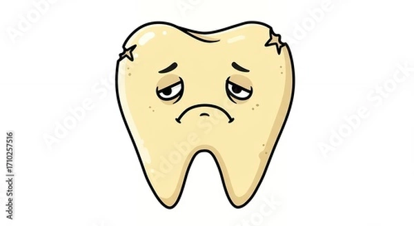 Obraz Sad tooth