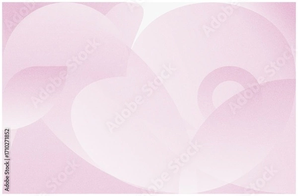 Fototapeta Geometric Isolated background with Grainy Texture in Swiss style. Pink Monochrome Gradient abstract Shapes background. Geometric Abstract design aesthetic of simple Shapes.