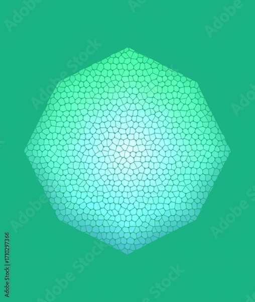 Obraz abstract geometric background with triangles
