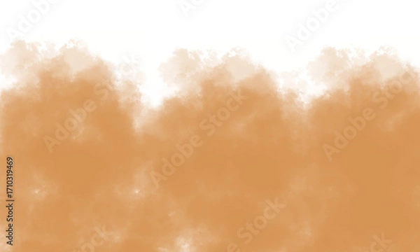 Fototapeta Dust Cloud Texture on Transparent Background | Abstract Powder Explosion Overlay