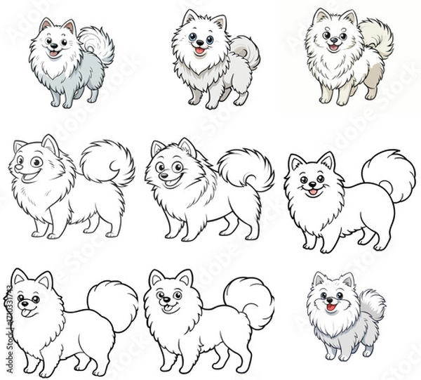 Obraz animals icon set design vector art 