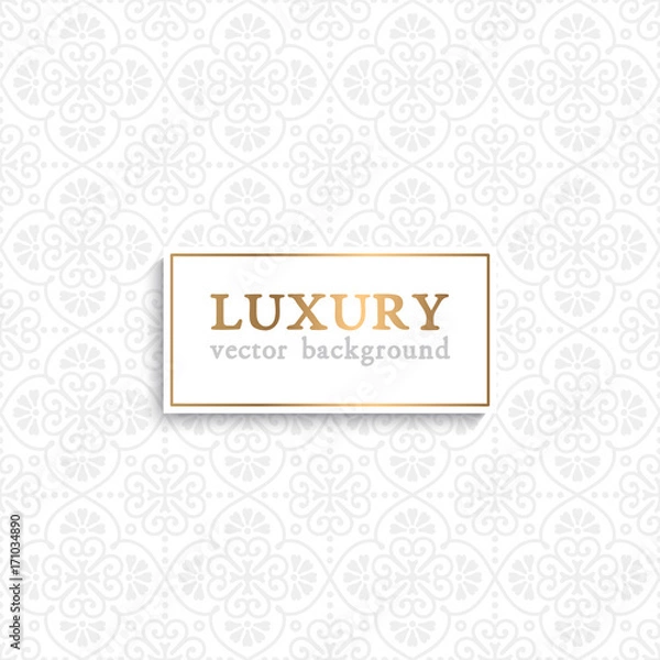 Fototapeta Luxury vector pattern