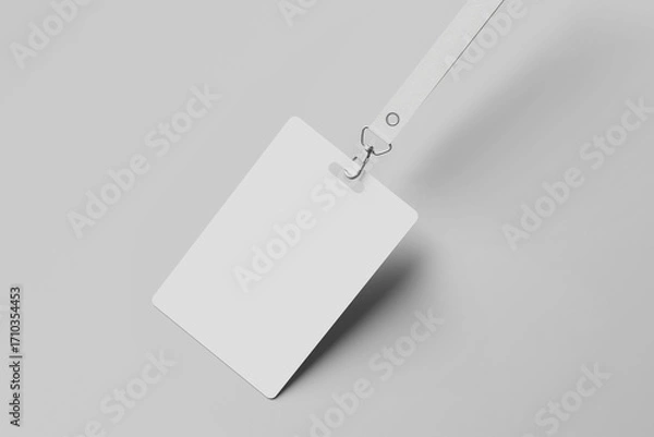 Fototapeta ID card mockup, design template