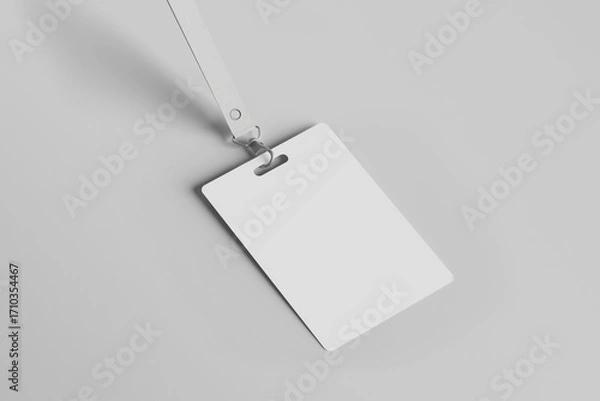 Fototapeta ID card mockup, design template