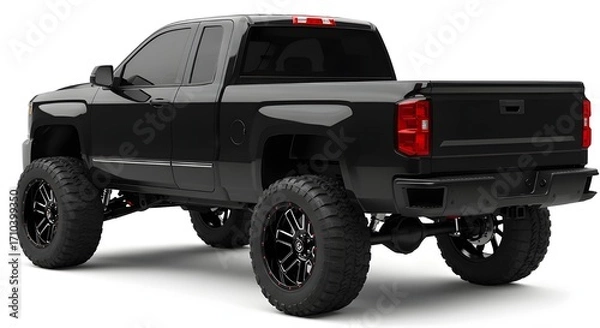 Fototapeta Unleashing Innovation: The Future of Pickup Trucks with a Stylish Twist