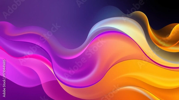 Obraz abstract wave background