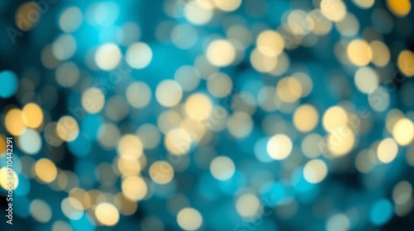 Obraz blue bokeh background