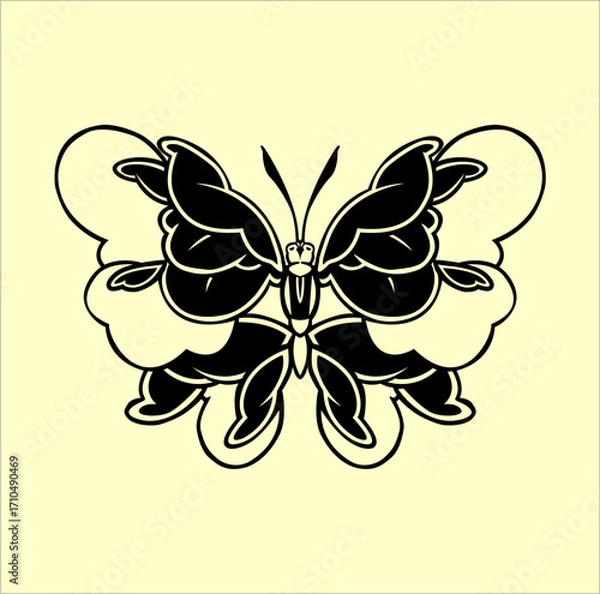 Obraz Butterfly design art vector 