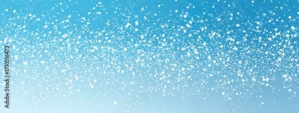 Fototapeta Light blue background with many small white specks