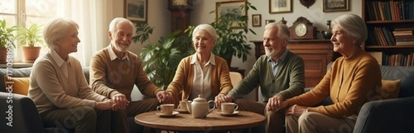 Fototapeta table in a restaurant