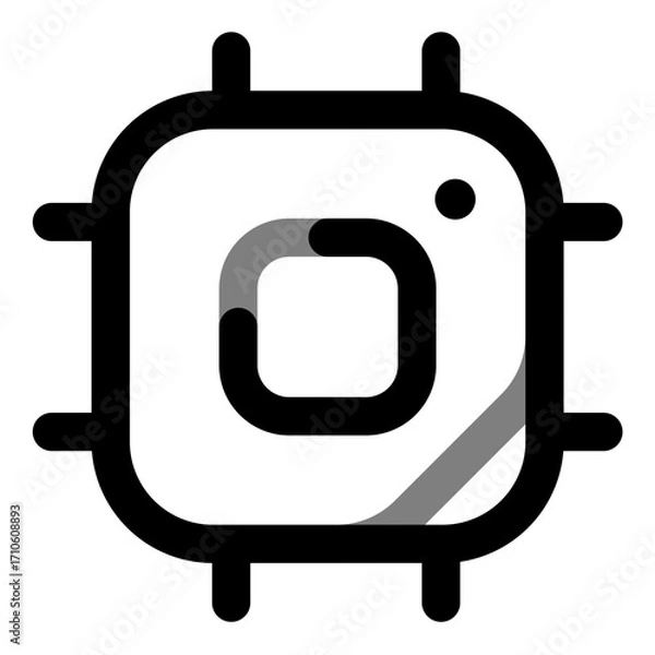 Obraz Chip icon