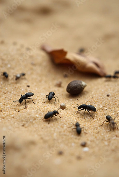 Obraz black pepper on the ground