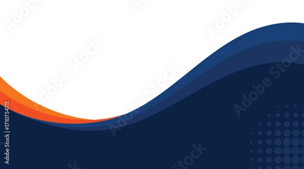 Fototapeta Abstract vector banner template. EPS10