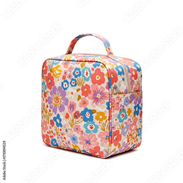 Obraz Lunch bag isolated on white background