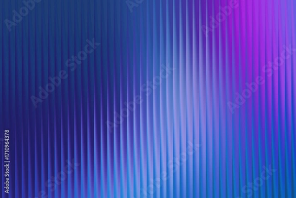 Fototapeta Vertical lines with gradient of purple and blue creating an abstract and modern design element art