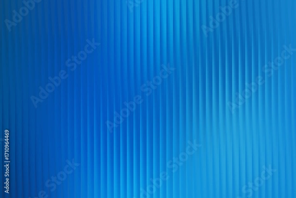 Fototapeta Gradient of blue with vertical lines creating a textured and abstract visual effect on the surface