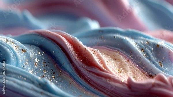 Fototapeta Soft pastel fluid art blending colors artistic style high resolution background