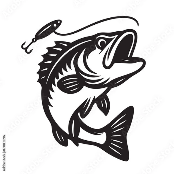 Obraz fish vector illustration