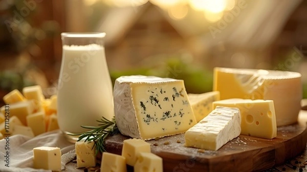 Fototapeta A fish pond with fishes 