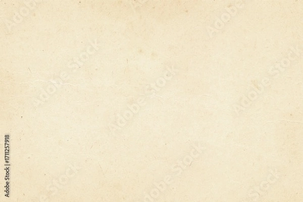 Fototapeta Crumpled old paper manuscript isolated on white background. Ancient page with space for writing.