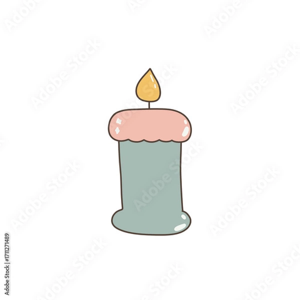 Obraz Pastel Halloween set