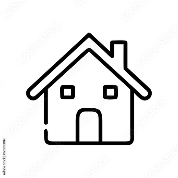 Obraz Home outline icon