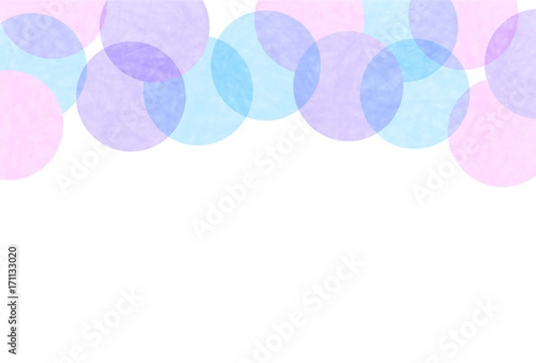 Fototapeta 和紙　水玉　年賀状　背景