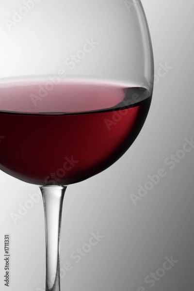 Fototapeta glass of red wine 1