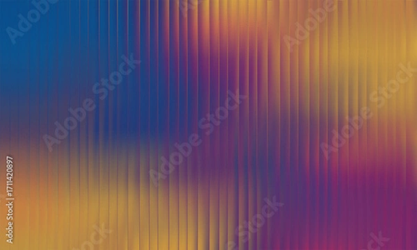 Fototapeta Abstract colorful background with vertical lines and blurred gradient effect