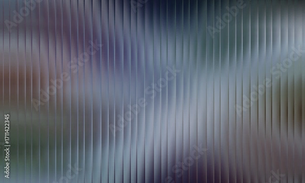 Fototapeta Dark gradient background with vertical lines in shades of gray and blue color
