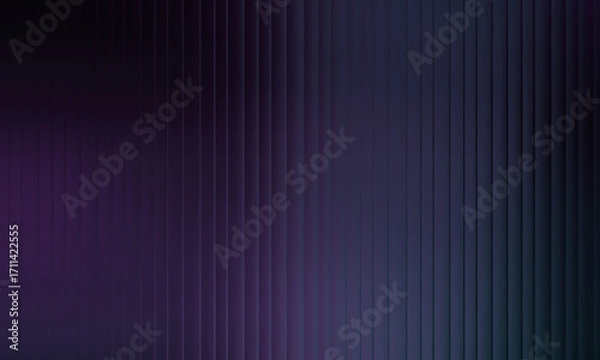 Fototapeta Abstract background with purple and blue gradient and vertical lines pattern
