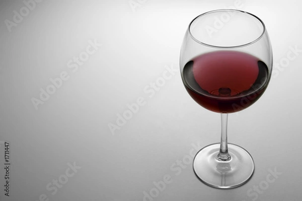 Obraz glass of red wine 2