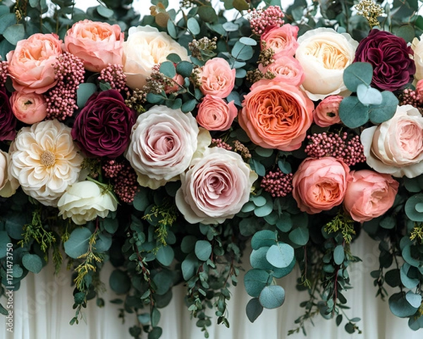 Obraz Elegant Floral Arrangement Background Image