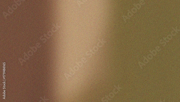 Fototapeta Earthy Brown Beige Olive Noise Texture Background Gradient with Subtle Rough Blur for Banner and Header Design
