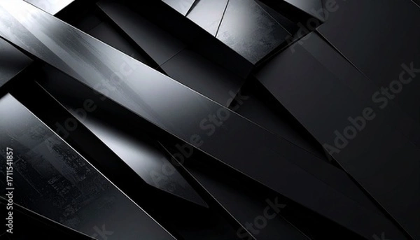 Obraz Abstract gray design elements