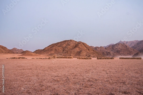 Obraz landscape of sahara