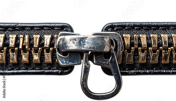 Fototapeta Close-up zipper pull