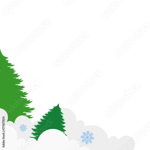 Obraz Christmas Tree Corner