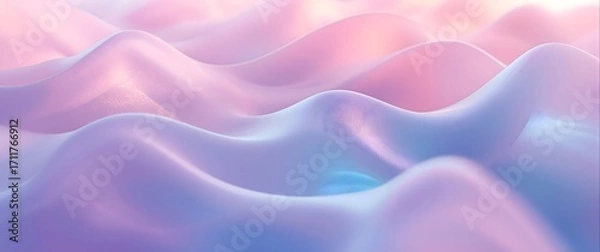 Obraz Abstract Pastel Waves of Soft, Flowing Texture
