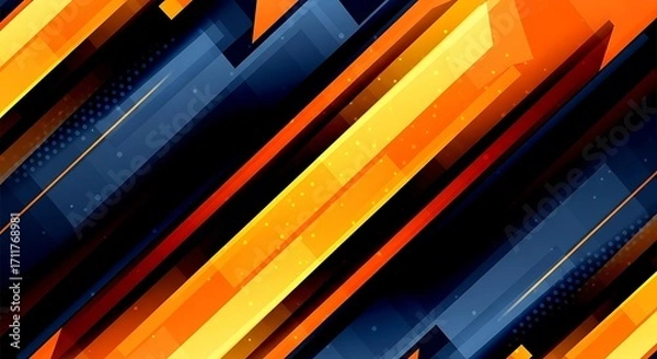 Obraz Abstract Geometric Pattern Design.