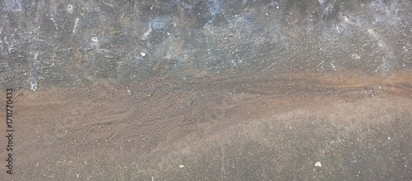 Fototapeta Gritty Concrete Surface with Dust and Dirt