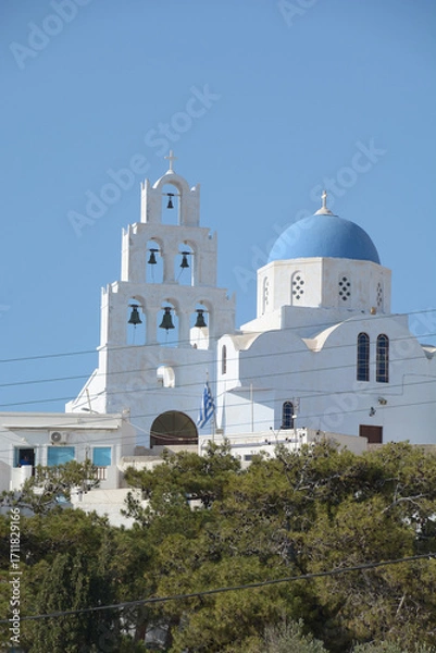 Obraz Santorin - Grèce - Les Cyclades