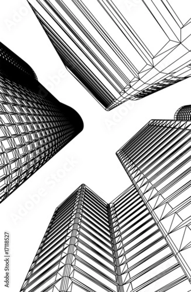 Obraz architecture in two colors