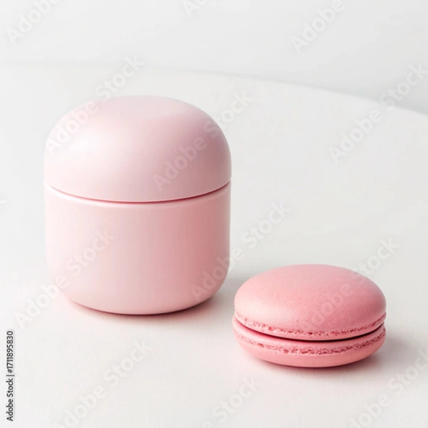 Obraz macaroon on a white background
