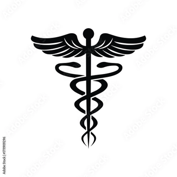 Obraz cadeceus medical