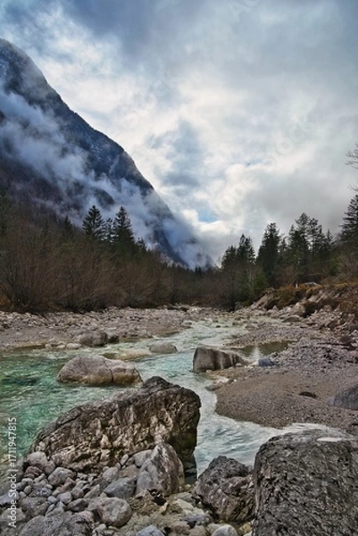 Obraz mountain river in the mountains
