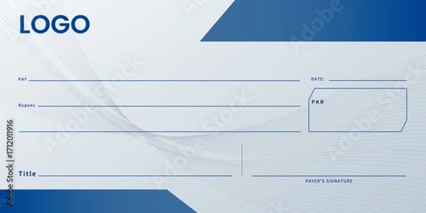 Obraz Prize Checque illustrator Vector Design 