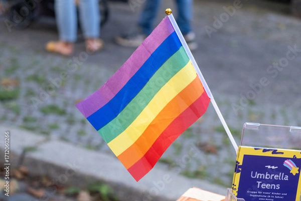 Fototapeta Rainbow flag